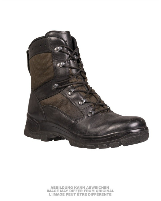 German od/black tropical combat boots used