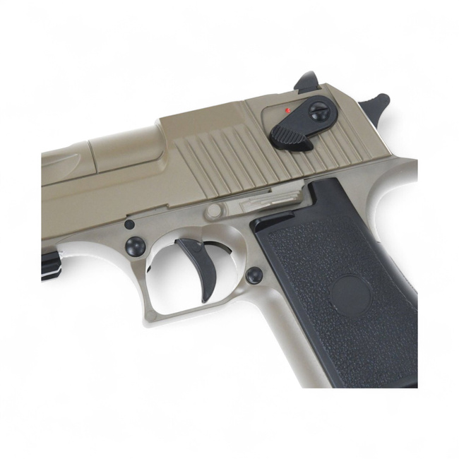 Airsoft Pistol Replica after Desert Eagle cal. 50 Action Express - CM.121 - Tan