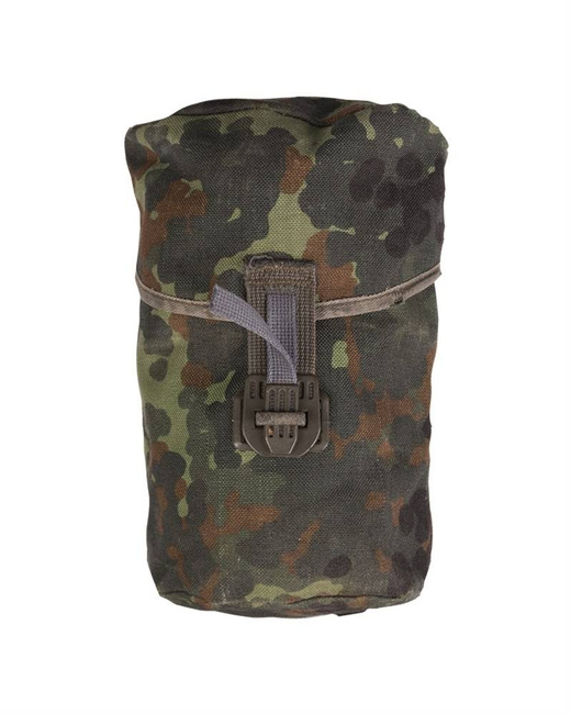 CANTEEN POUCH FOR HARNESS - MILITARY SURPLUS GERMAN ARMY - USED
