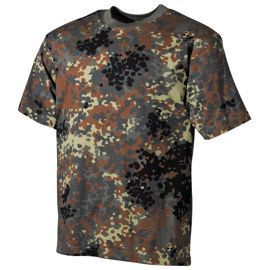 SHORT SLEEVE T-SHIRT - AMERICAN ARMY STYLE - MFH® - BW CAMOUFLAGE