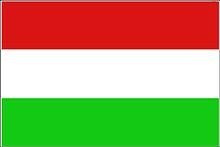 FLAG (91 x 152) cm HUNGARY