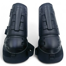 SET OF FOREARM AND ELBOW PROTECTORS - LECTER TACTICAL - BLACK