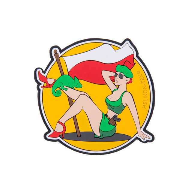 "POLISH GIRL" PATCH - YELLOW