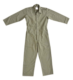 Cotton work overalls - Military surplus from the Dutch army - OD green - Used