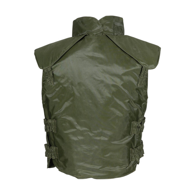 FLAK VEST - ITALIAN ARMY MILITARY SURPLUS - OD GREEN - USED
