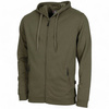 SWEATSHIRT WITH ZIPPER - JOGGER - OD GREEN - MFH