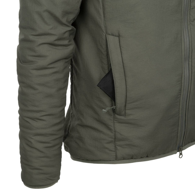 JACKET WITH HOOD - WOLFHOUND® - CLIMASHIELD® APEX - Helikon-Tex® - ALPHA GREEN