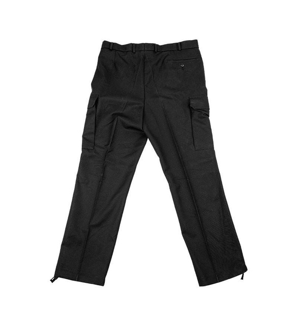 FW UNIFORM PANTS - VIRGIN WOOL - DARK BLUE - GERMAN MILITARY SURPLUS - USED