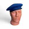 Without insignia \ With leather edge \ Royal Blue