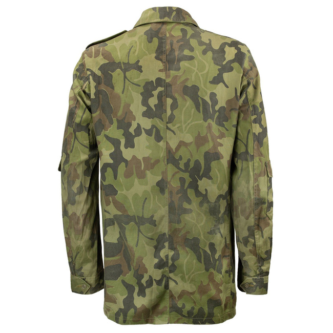 Romanian "mozaic" camo shirt, 1990's era, Romanian Army Surplus - Used