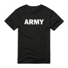 T-SHIRT - ARMY PRINT - BLACK - BRANDIT