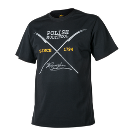 PRINTED T-SHIRT - "POLISH MULTITOOL" - Helikon Tex® - BLACK