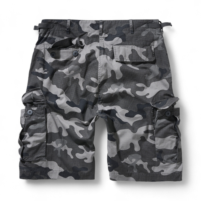 BDU Ripstop Shorts - Grey Camo - Brandit