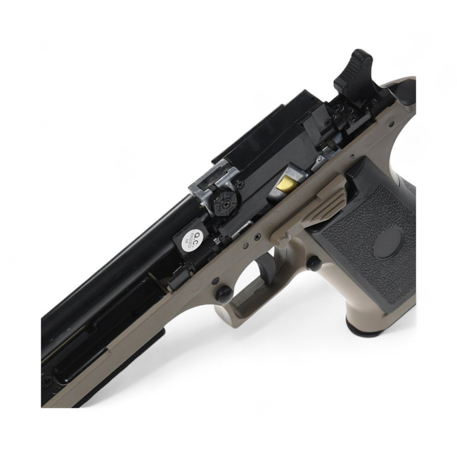 Airsoft Pistol Replica after Desert Eagle cal. 50 Action Express - CM.121 - Tan