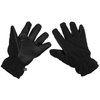 Fleece Gloves, "Alpin", black, windproof