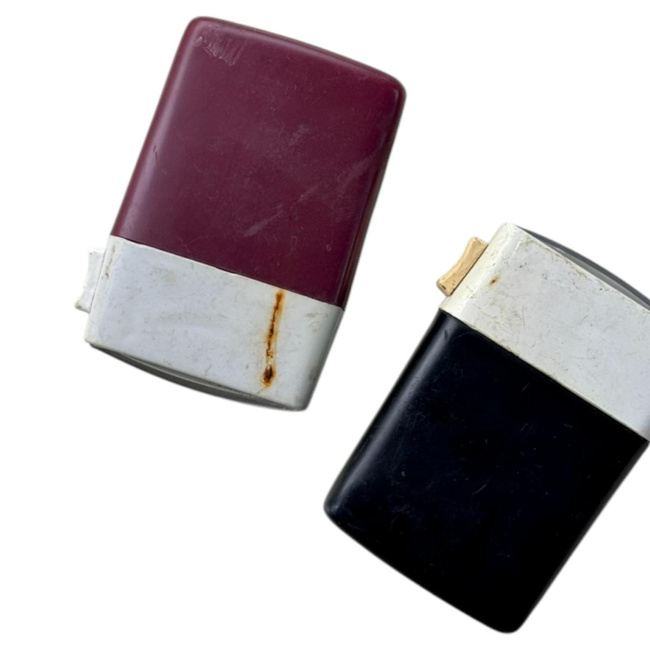 ELBA FLASHLIGHT - ROMANIAN ARMY MILITARY SURPLUS - DIFFERENT COLORS AND TEXTURES - USED