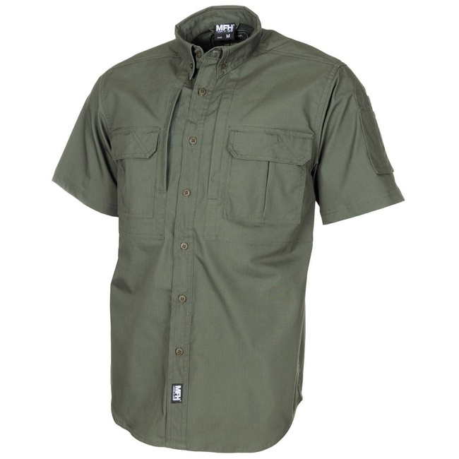 SHIRT "ATTACK" - SHORT-SLEEVED - RIP-STOP - OD