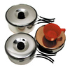 Mess Kit, stainless steel, large, 2 pax