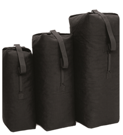 US COTTON DUFFLE BAG - SMALL/55 L - Mil-Tec - BLACK
