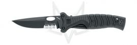 Fox Knives Advanced Rescue and Combat Diver Knife in Black