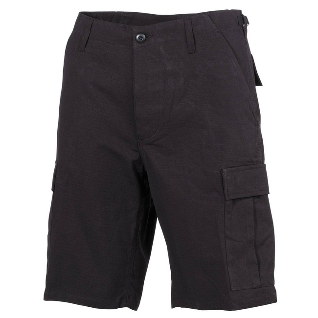 US BDU BERMUDA - MFH® - BLACK