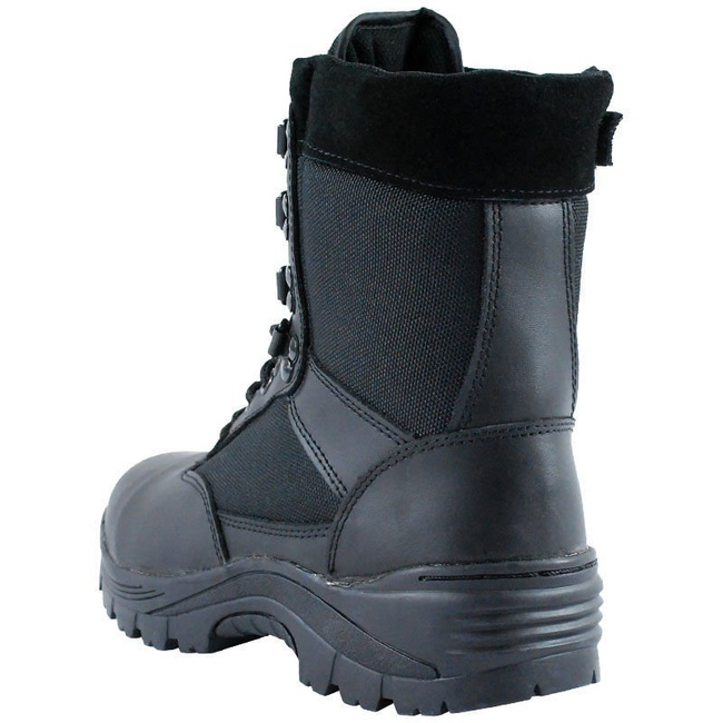 TACTICAL BOOTS - YKK ZIPPER - Mil-Tec - BLACK