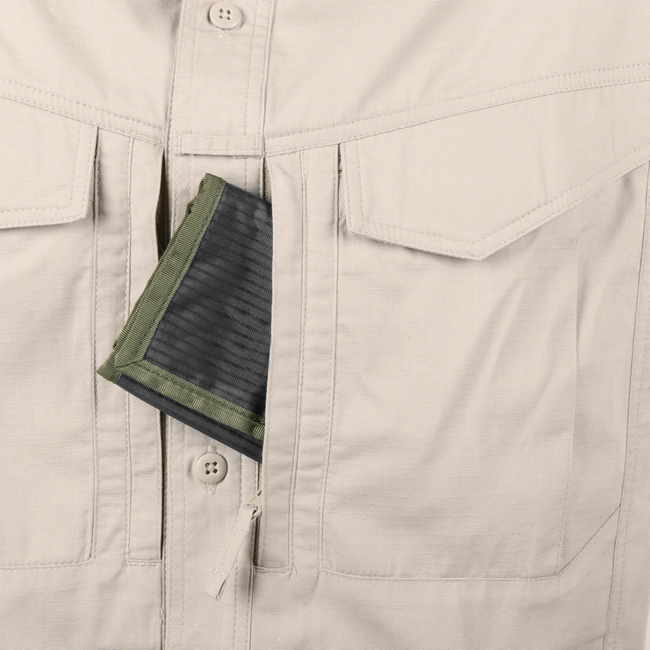 SHORT-SLEEVED SHIRT - DEFENDER MK2® - POLYCOTTON RIPSTOP - Helikon-Tex® - PINE GREEN 