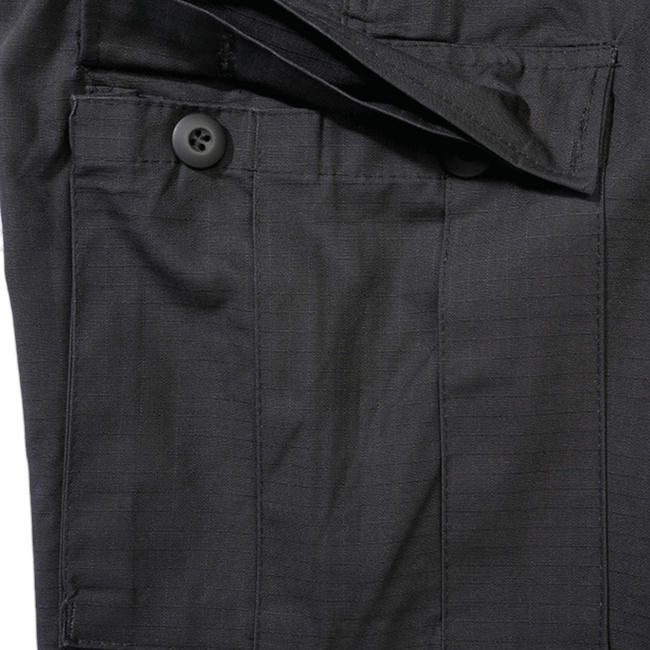 Womens BDU Pants - Ripstop - Black - Brandit