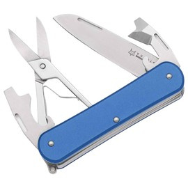 POCKET MULTI-TOOL - "Fox Vulpis 130-F4 Aluminum Sky Blue" - FOX KNIVES
