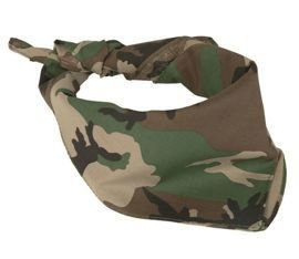 BANDANA - 53.5x53.5 CM - Mil-Tec® - WOODLAND