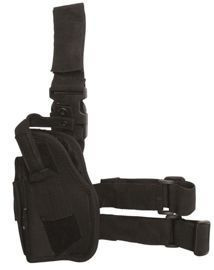 UNIVERSAL HOLSTER FOR THE LEFT SIDE - LOW RIDE - Mil-Tec - BLACK