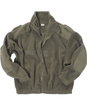 FRENCH COLD WEATHER FLEECE JACKET - OD - MILITARY SURPLUS - USED