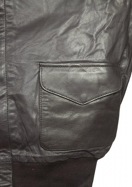 US Brown A2 LEATHER FLIGHT JACKET