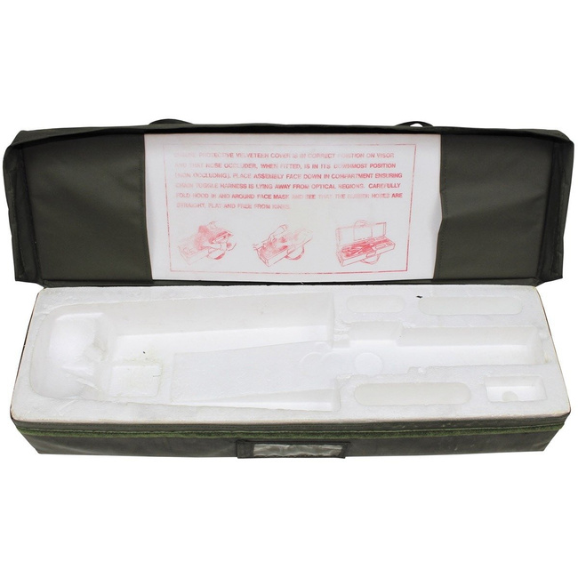 GB case, Transit, OD green, size: 87x26x14 cm, used
