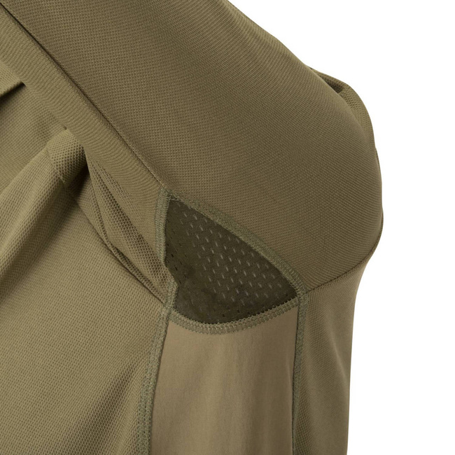 LONG SLEEVE POLO SHIRT - "RANGE®" - Helikon Tex® - COYOTE