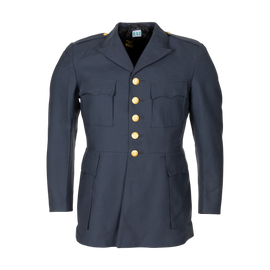 UNIFORM JACKET - SWEDISH AIR FORCE M60 - NAVY BLUE - LIKE NEW