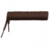SHOELACES - BRITISH ARMY MILITARY SURPLUS - 250 CM - BROWN - LIKE NEW