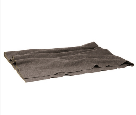 Polish Grey 140x200cm Wool Blanket Used