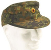 FIELD CAP - MILITARY SURPLUS FROM THE GERMAN ARMY, FLECKTARN CAMO - USED