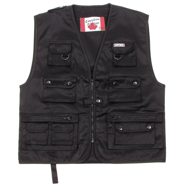 Canadian Outdoor Vest, Black