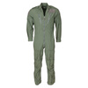 PILOT COVERALL WITH THIGH POCKETS - MK16A - BRITISH ARMY MILITARY SURPLUS - GREEN OD - USED
