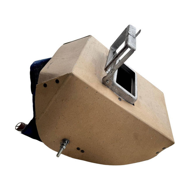 HEAD WELDING MASK - ROMANIAN ARMY MILITARY SURPLUS - IN GOOD CONDITION