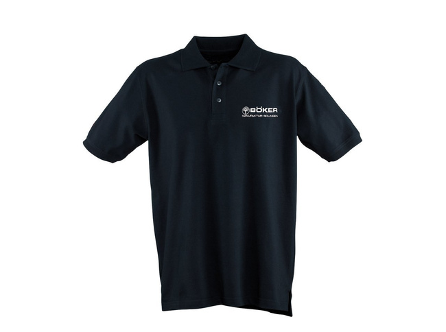 POLO-SHIRT 2.0 - BLACK - S - BOKER