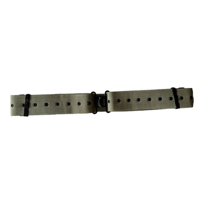 TACTICAL COMBAT BELT, OD GREEN - MILITARY SURPLUS ROMANIAN ARMY - LIKE NEW
