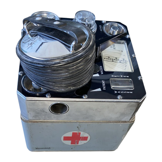 VINTAGE MEDICAL DEVICE ÄETHER-LUFT -NARKOSEGERÄT - HAVO TYP N 02 - LIKE NEW