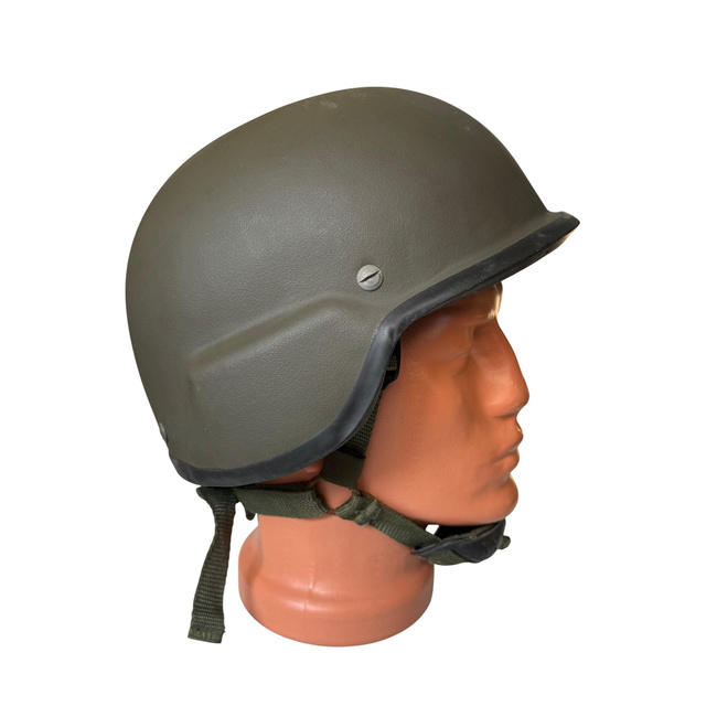 Ballistic Protection Helmet - Kevlar - Romanian Armed Forces Military Surplus - Olive Drab Green - Like New