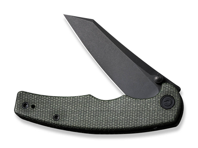 POCKET KNIFE P87 MICARTA DARK GREEN