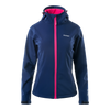 LADY CARIA II SOFTSHELL JACKET FOR WOMEN - NAVY BLUE/ PINK - MAGNUM