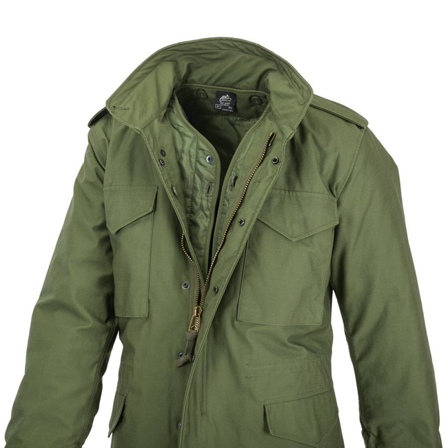 M65 JACKET - NYCO SATEEN - Helikon-Tex - OLIVE GREEN