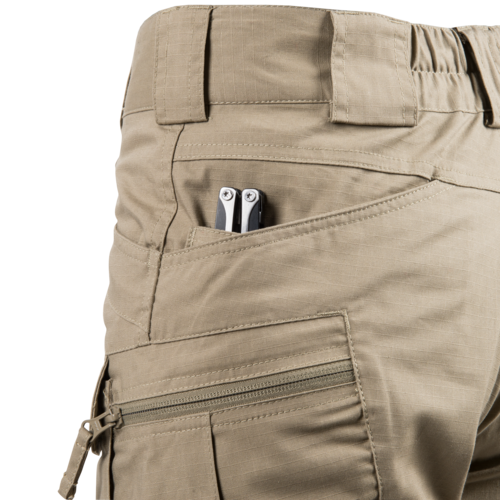 WOMEN'S URBAN TACTICAL PANTS -  UTP Resized®  - POLYCOTTON RIPSTOP - Helikon-Tex® - SHADOW GREY- LENGTH 30″